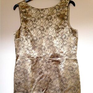 Talbot gold dress